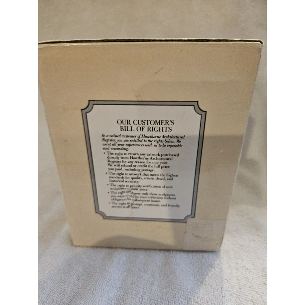 HAWTHORNE Architectural Register PEPPERCRICKET MARKET NIB 78781